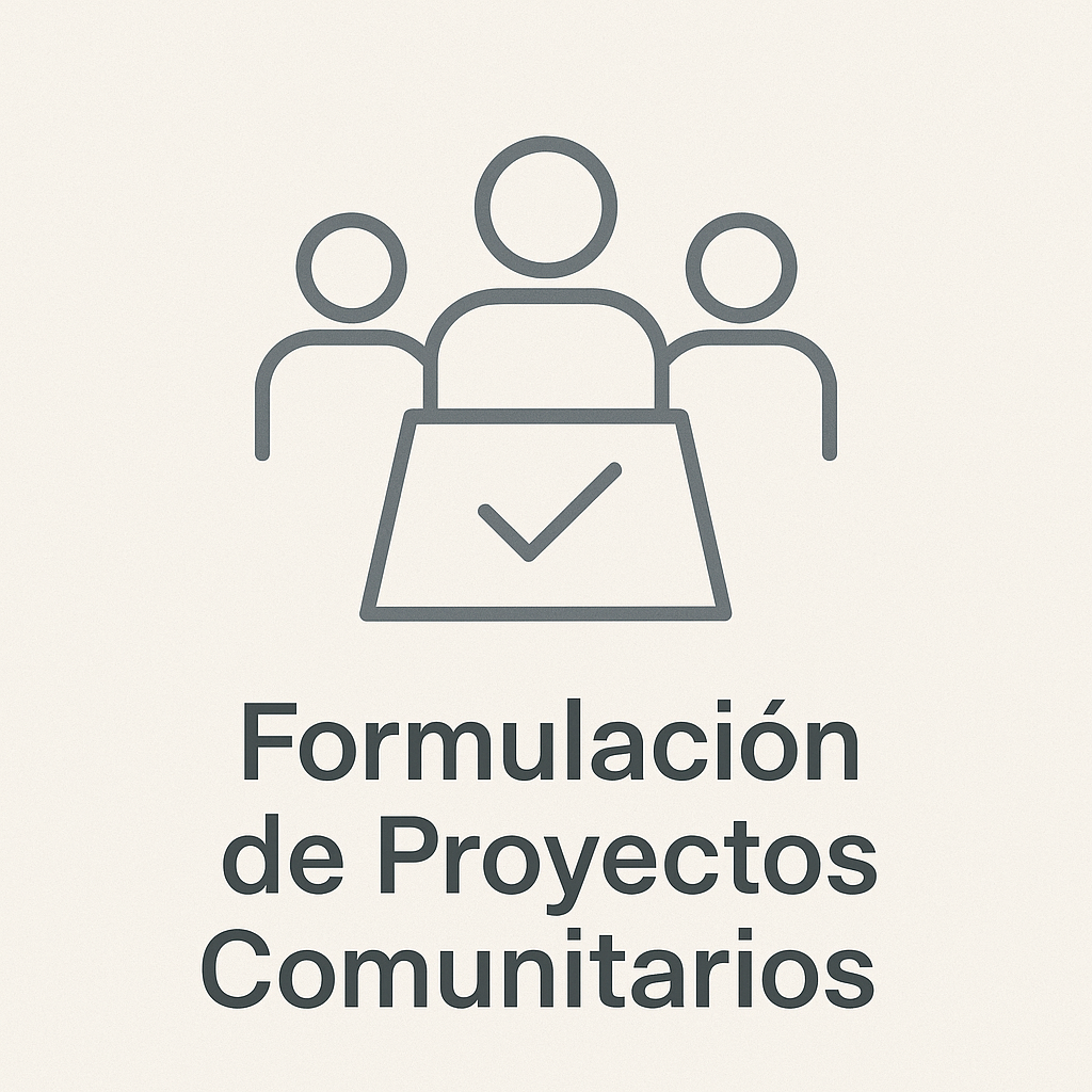 Ícono Formulación de Proyectos Comunitarios